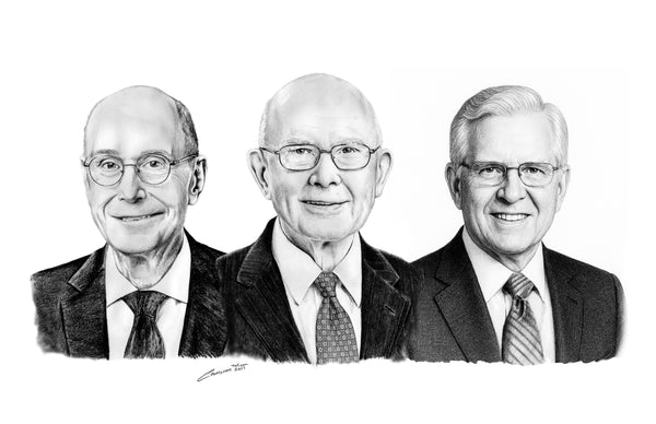 First Presidency Pencil Sketch 2025 - PRESALE