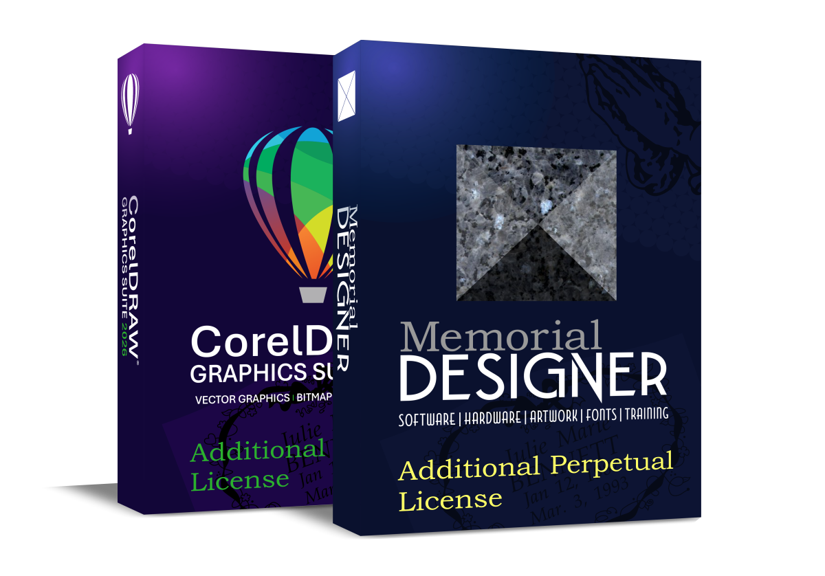 MemorialDESIGNER Additional* Perpetual License Bundle