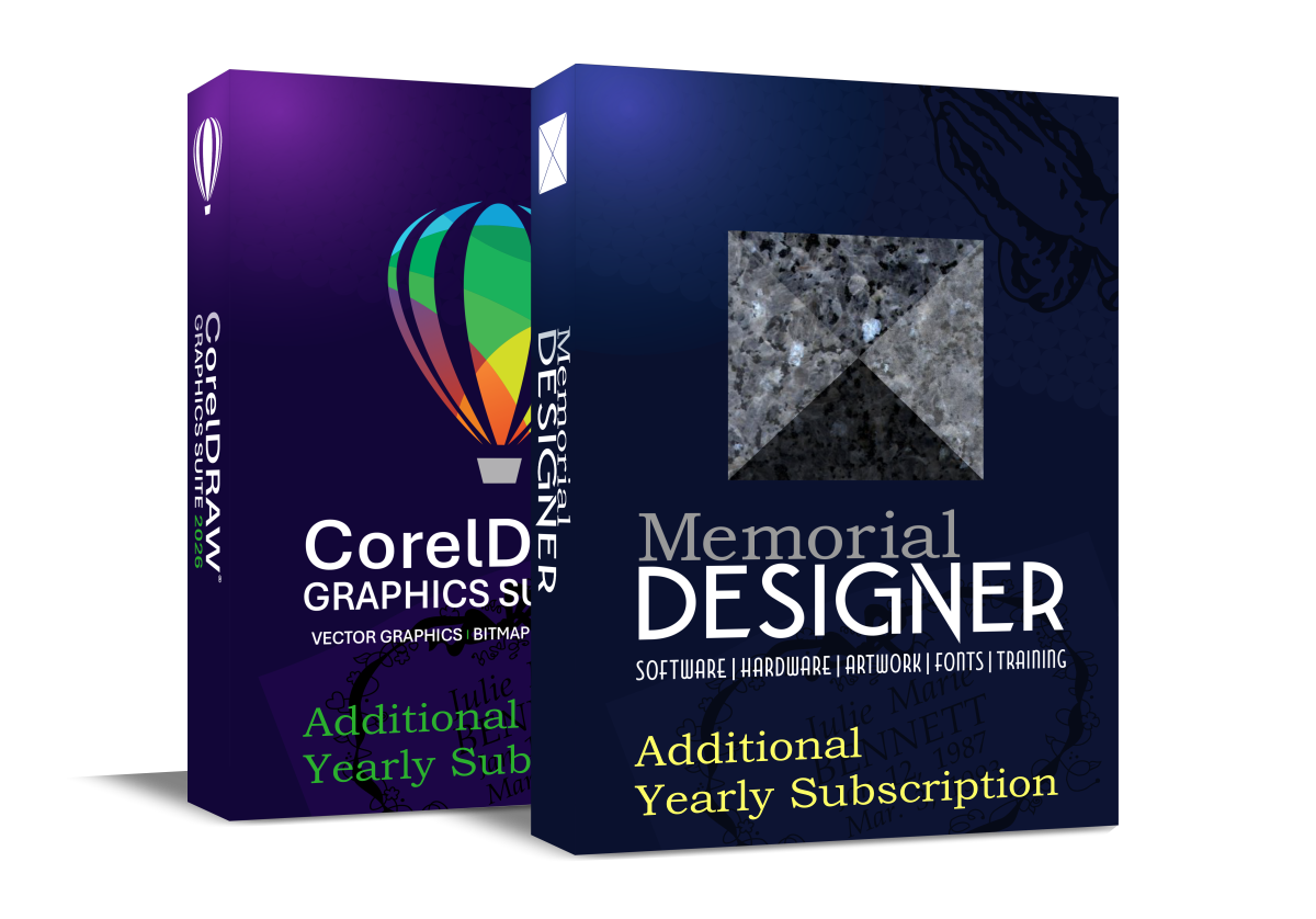 MemorialDESIGNER Additional* Yearly Subscription Bundle - 1st Year