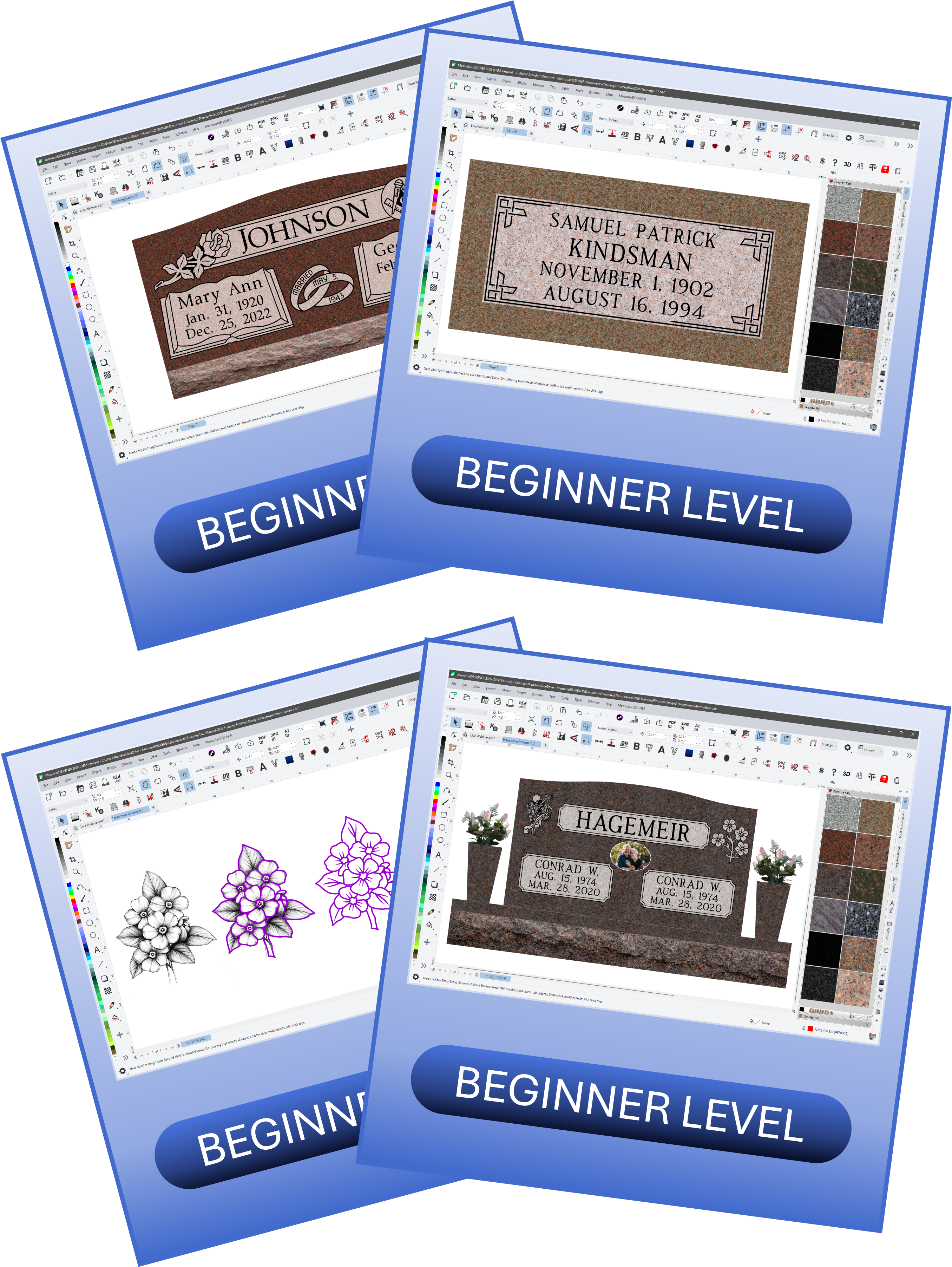 2 Day, (4) Beginner Session Bundle