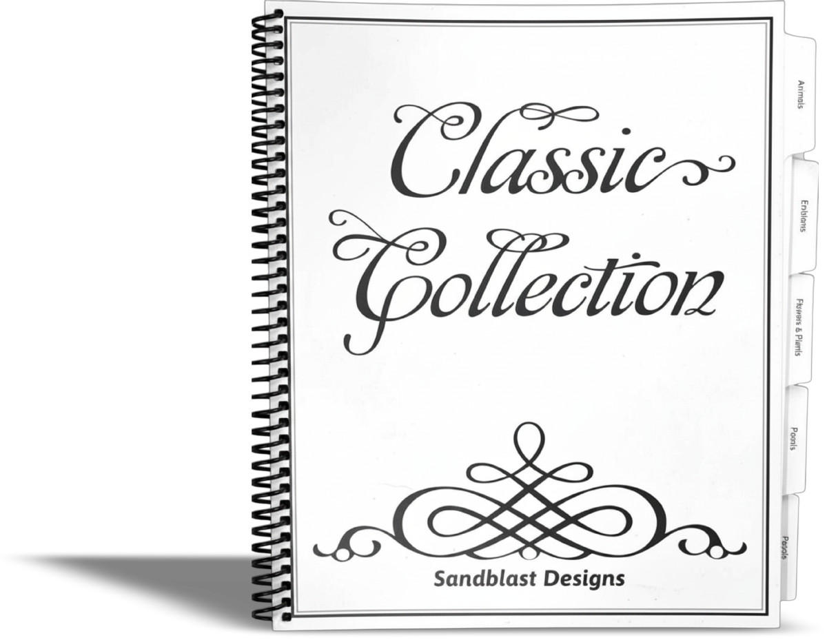 Sandblast Design Book - Classic Collection
