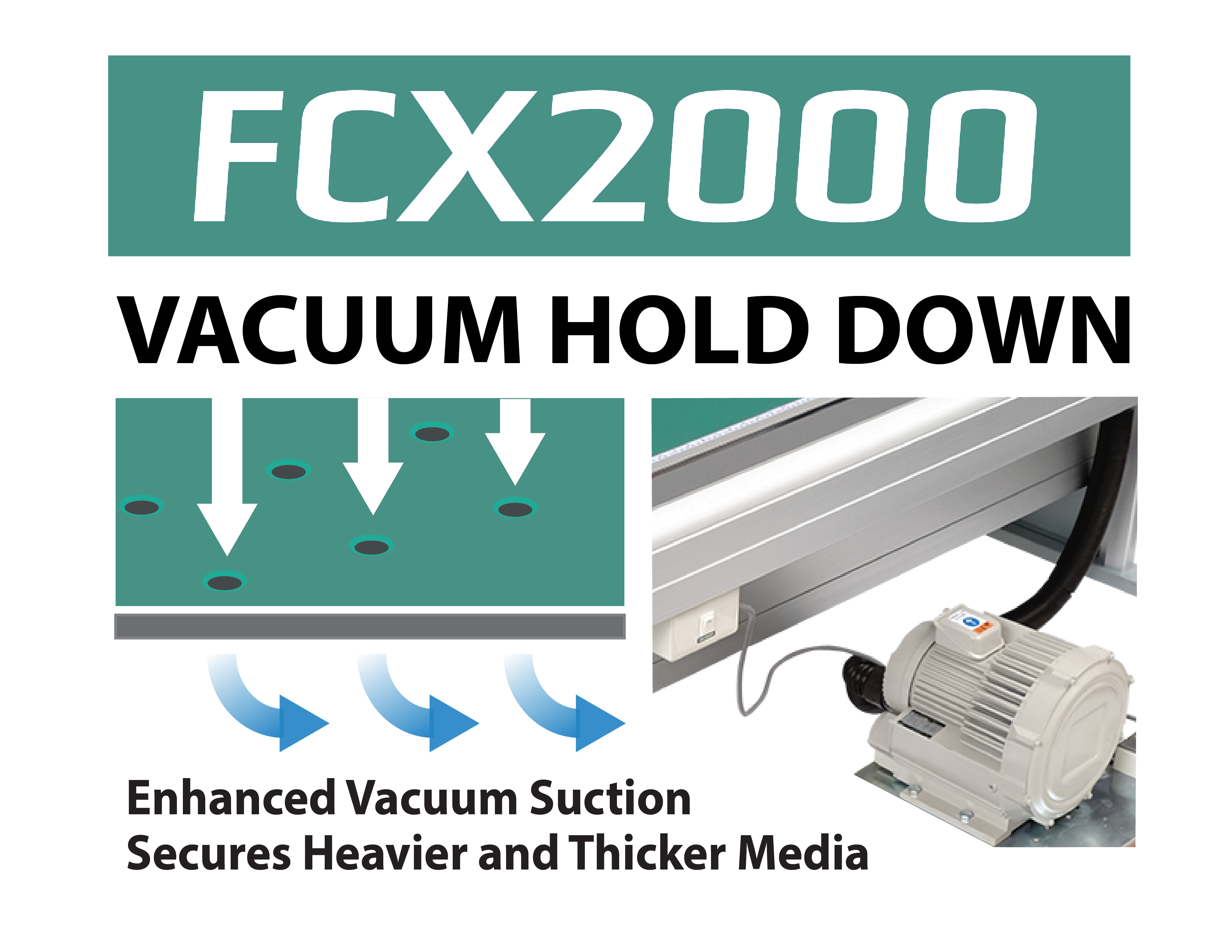 Graphtec FCX2000-120VC - 47" Flatbed Plotter