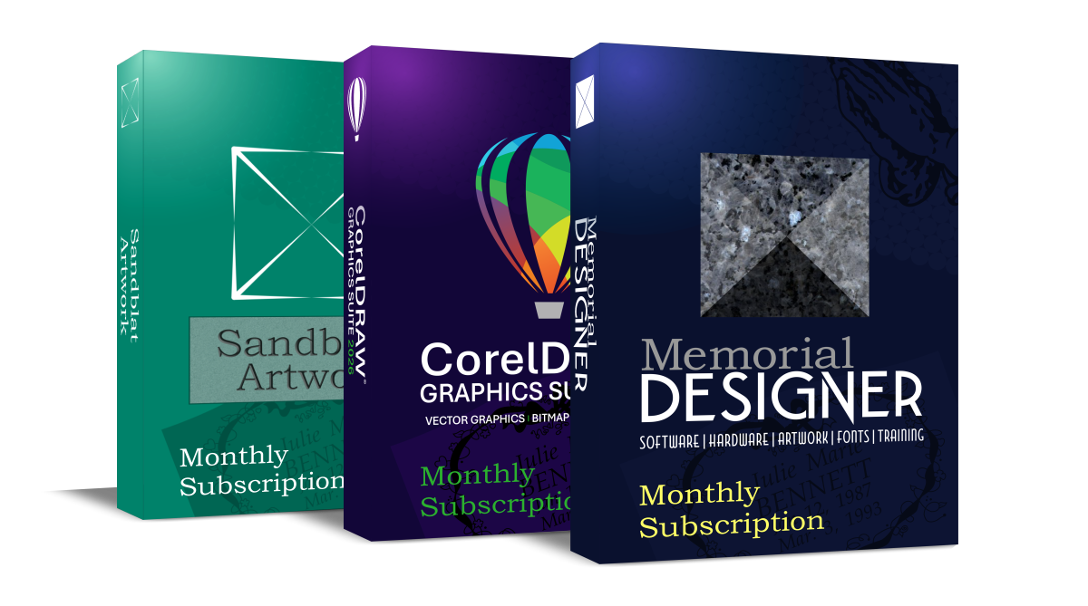 MemorialDESIGNER Monthly Subscription Bundle - 1st Month