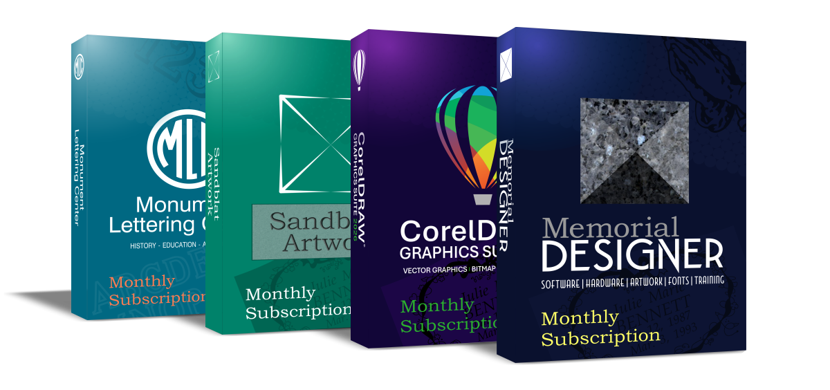 MemorialDESIGNER Monthly Subscription Bundle - 1st Month