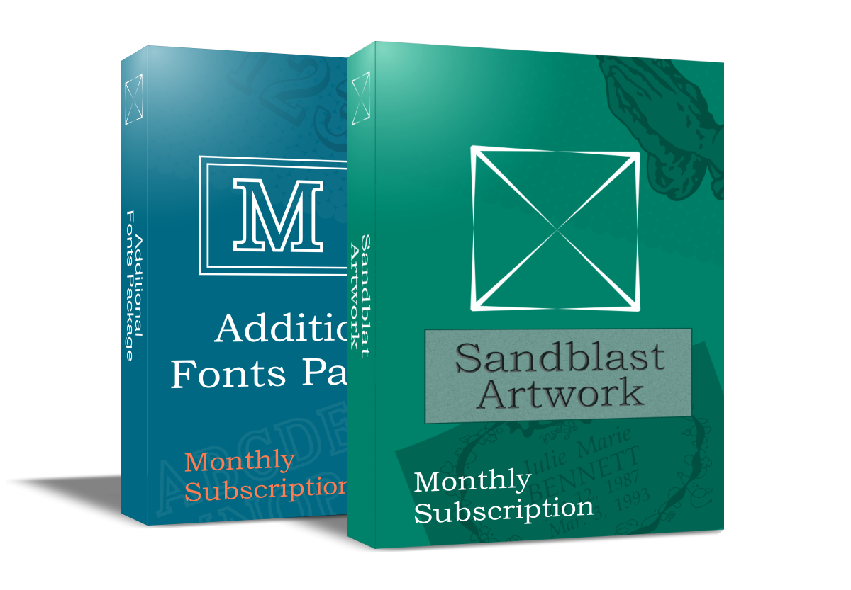 Sandblast Artwork Monthly Subscription - Standalone