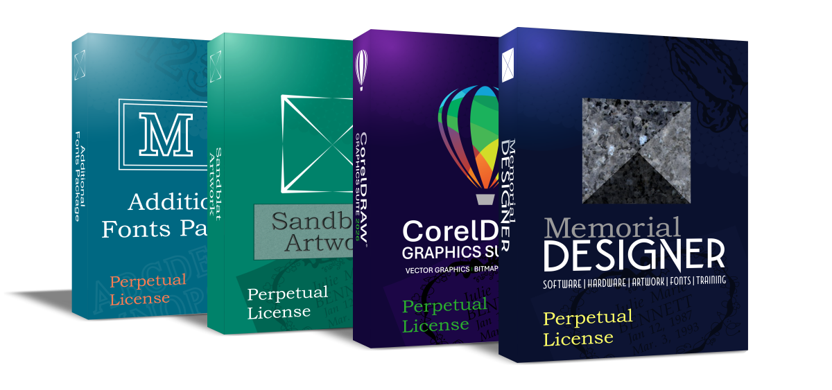 Our Most Popular Package! The MemorialDESIGNER Complete Perpetual Bundle