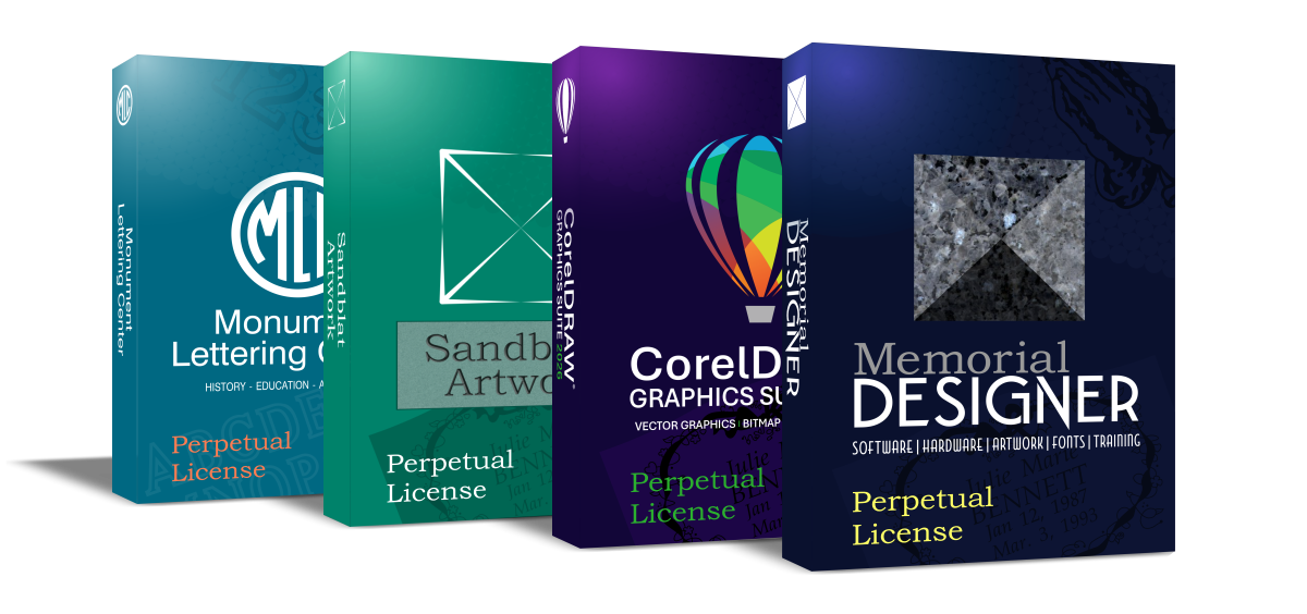 Our Most Popular Package! The MemorialDESIGNER Complete Perpetual Bundle