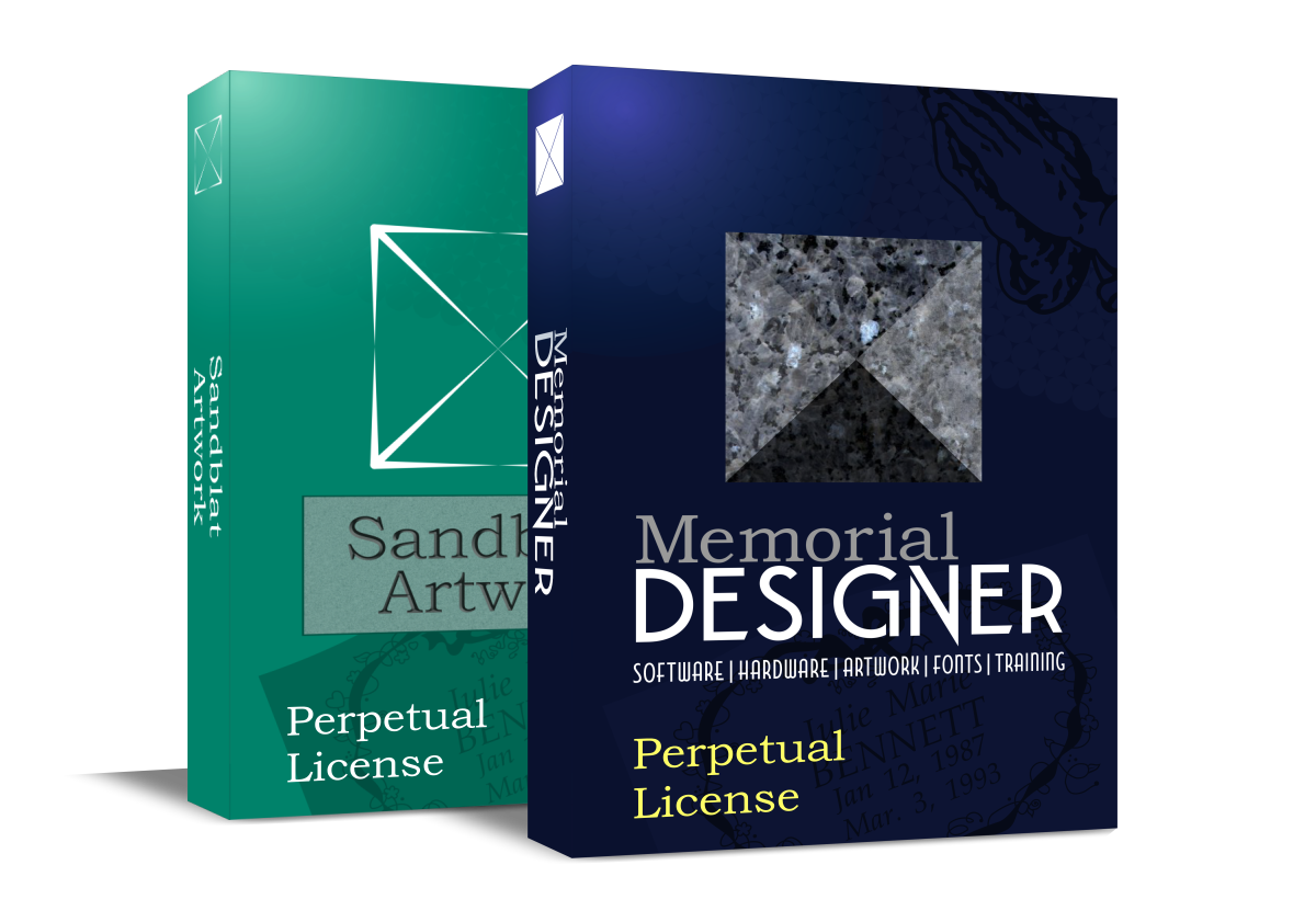 Already own CorelDRAW? MemorialDESIGNER Only, Perpetual License - Standalone