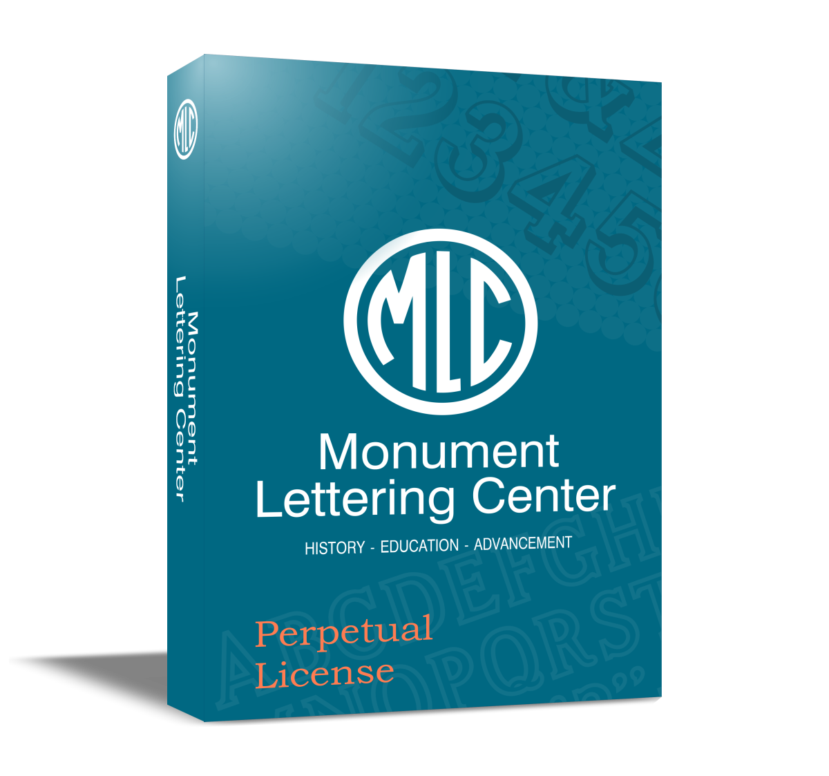 Monument Lettering Center Fonts Perpetual License - Standalone