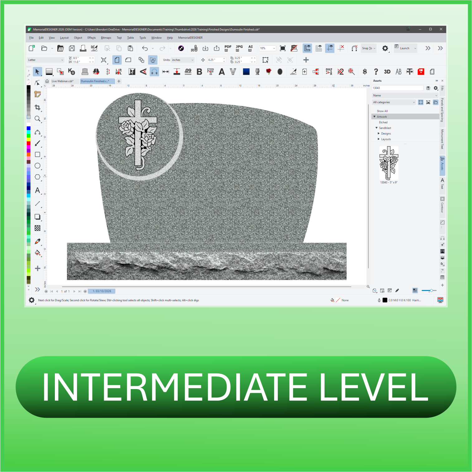 Intermediate Session 3-2, Custom Backgrounds & Shapes