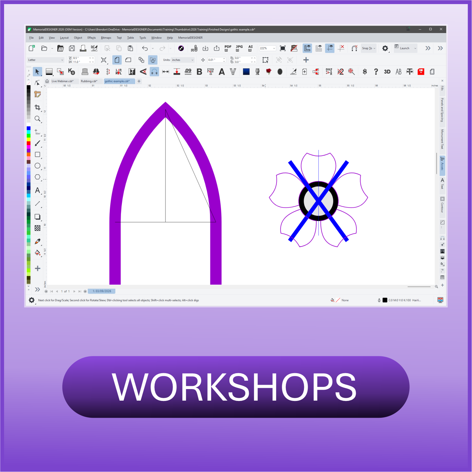 Workshop 1-2, Creating Symmetrical Artwork