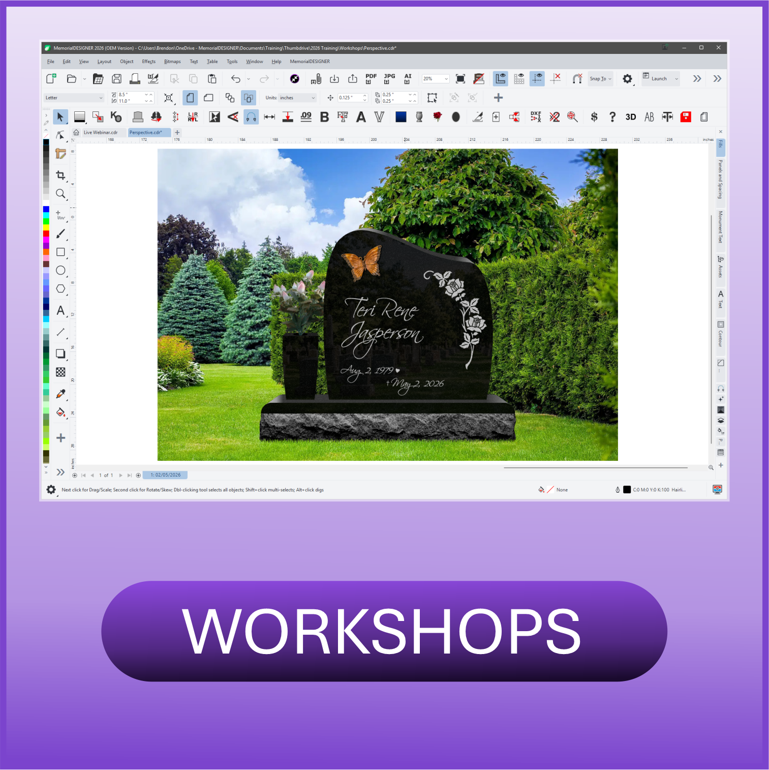 Workshop 1-5, Going from 2D to 3D